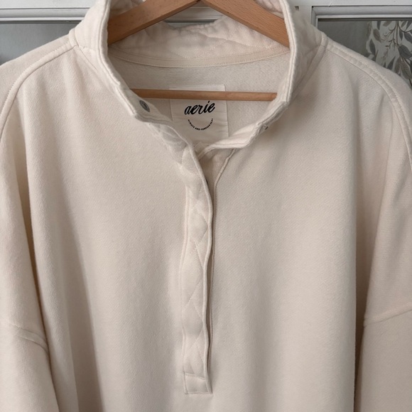 AERIE Oh Snap Sweatshirt Sz XL - Picture 2 of 10